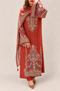 Red Muslin suit