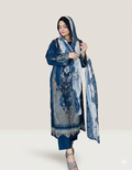 Pakistani Lawn with Chiffon Dupatta