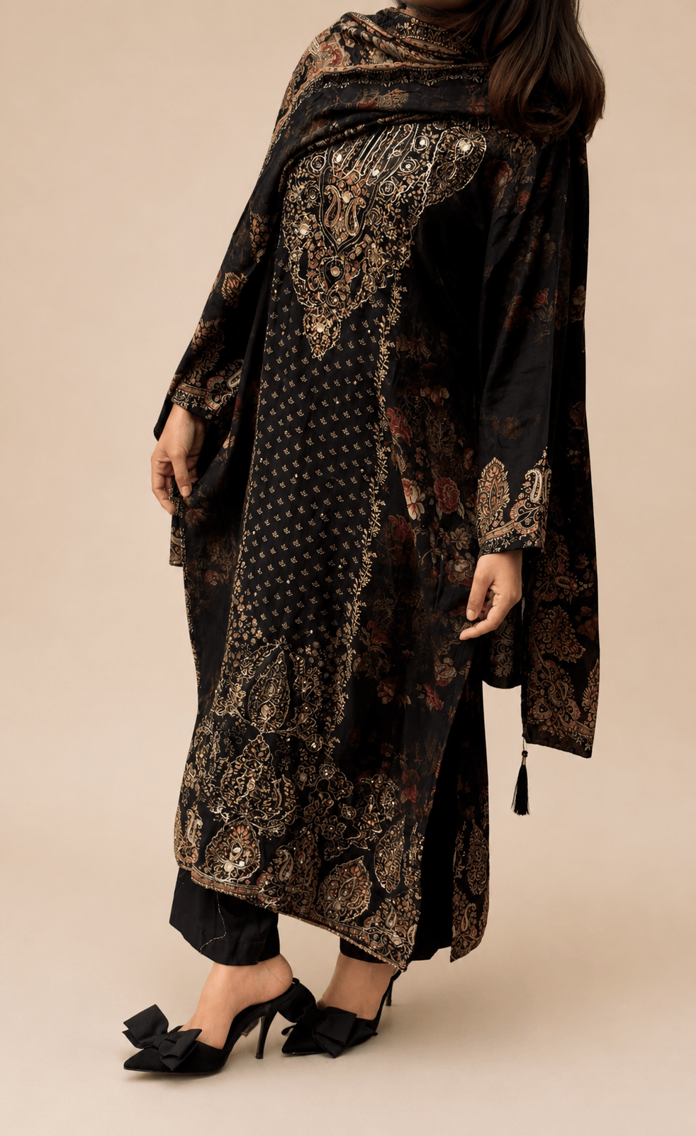 Muslin salwar suit